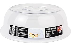 Good 2 Heat Microwave Plate Cover 28.5cm - BPA Free & Dishwasher Safe Microwave Cover For Food 28.5 x 28.5 x 9cm