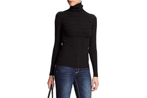 Morgan Pull manches longues col roulé