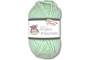 Frida's Wollhaus Frida's 753 - Ovillo de lana de chenilla para bebé (50 g, suave, aterciopelada, 30 colores)