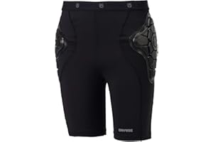 Burton, YTH Total Imp - Pantalones Cortos de Snowboard con Refuerzos Protectores