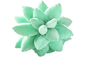 Bemvp Plüsch Sukkulente Formkissen 3D Sukkulente Kissenpflanze Werfen Kissen Kreatives Wurfkissen Für Heimzimmerdekoration