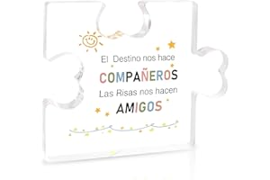 KARYLLENA Regalo Compañera Trabajo Regalos Amigo Invisible Acrílica Compañera Regalos Originales Regalos Amigos Regalo Amiga Regalo Despedida Compañera De Trabajo Regalos para Compañeras Detalles para Regalar