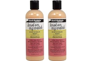 Aunt Jackie's Tante Jackies Knot On My Watch démêlant Therapy 12 Ounce (354ml) (2 Pack)