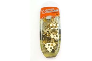 X' X Picture Hooks No.4 Brass Plated 10 Pack Blister - 12890