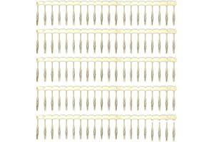 QINIZX 100 Pieces 1.0mm /0.039inch Diameter Tube Socket Pins Nixie/VFD Tube Socket Female Pin for IN12 IN18 QS27-1 QS30-1 SZ4-1 YS27-3 etc