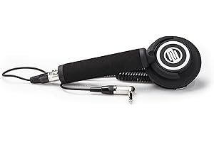 Reloop RHP-10 Mono - professionelle EIN-Ohr-Bauweise mit 50-mm-Neodym Treiber, ergonomisch gepolsterter Handgriff, Schwenkbare Ohrmuschel, schwarz