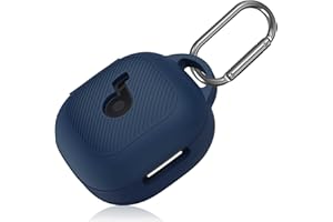 MOWYEOK Silikonowe etui kompatybilne z Anker Soundcore P40i, przenośne etui silikonowe, odporne na zarysowania i uderzenia, z przodu widoczna LED, do Anker Soundcore P40i, akcesoria do obudowy, z