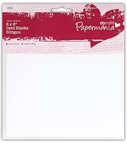 Papermania Decorative Paper, Papier Cartonné, Multicolore, A6