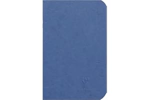 Clairefontaine – Cuaderno, gebund Age Bag, 48 hojas, color azul 14 x 9 x 0.60