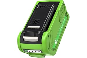 GGIKING 6000mAh 29462 Battery Replacement for Greenworks 40V Battery Compatible with Greenworks 29462 29472 2901319 24322 25302(Not for Gen 1)