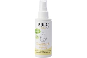 ‎BULA BULA® Baby Feuchttuch-Spray 150ml | nachhaltige Alternative für Feuchttücher | mit Inhaltsstoffen aus natürlichem Ursprung