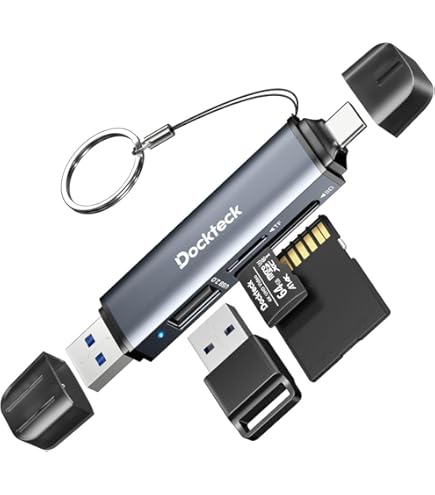 InLine Lettore OTG USB E Hub 3 Porte USB 2.0 – Per SD/Micro SD Con Adattatore – Compatibile Android 4.0+ - 5