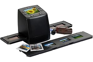 Technaxx DigiScan DS-02 Numériseur d’archivage/à défilement Noir