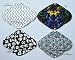 3 Pieces 12 Inch Heavy Flow Charcoal Bamboo Mama Cloth/ Menstrual Pads/ Reusable Sanitary Pads - You Choose 3 Designs From 19 and Send Message to Me