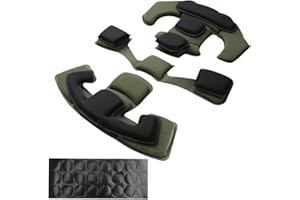YZPACC Coussinets tactiques universels en mousse à mémoire de forme pour casque ACH MICH Team Wendy FMA EXF