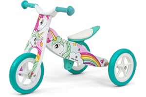Milly Mally 5901761125573 2in1 Vehicle Look Unicorn, mehrfarbig