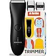 MERIDIAN Manscape, Ball Trimmer Men, Body Hair Trimmer Men, Body ...