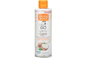 Natural Honey, Oil & Go Coco Addiction, Aceite de Ducha sin Aclarado con Aceite de Coco, 24H de Hidratación con Aroma Tropical, Absorción Rápida, Acabado No Graso, Nutritivo y Revitalizador, 250 ml