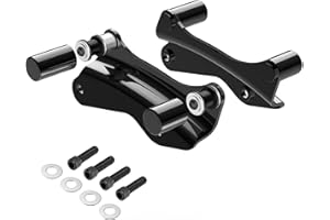 Amazicha Kit de quincaillerie d'accueil à 4 Points, 4 pièces compatibles avec Harley Davidson Touring Street Glide Electra Glide Road Glide Road King 2014-2023