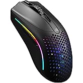 Glorious Model O 2 Mini Kablosuz Siyah Oyuncu Faresi: 57 gram, 210 Saate Kadar Pil &Ouml;mr&uuml;, &Ccedil;ifte Kablosuz 2.4 GHz ve Bluetooth 