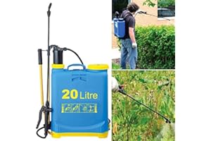 ELITEZOTEC 20L GARDEN BACKPACK PRESSURE SPRAYER KNAPSACK WEED KILLER CHEMICAL SPRAYER