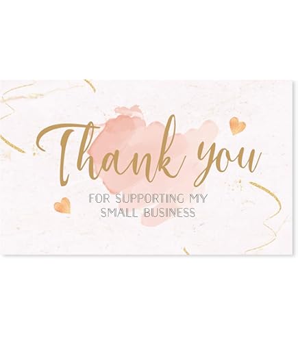 Editable Thank You Cards, Printable Thank You Cards For Customers - View #11
