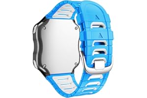 WIIKAI Bracelet de montre de rechange compatible avec Garmin Forerunner 920XT, bracelet de montre en silicone