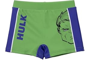 CERDÁ LIFE'S LITTLE MOMENTS Costume da Bagno Boxer di Marvel per Bambino Verde e Viola Unisex-Bimbi