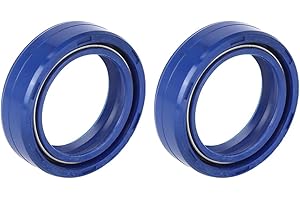 F FIERCE CYCLE 2pcs 27mm x 37mm x 10.5mm Motorcycle Front Fork Shock Oil Seal