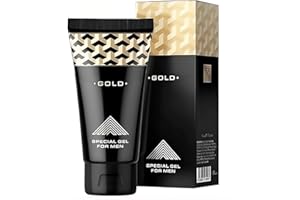 Gel Titan Gold 50ml | Gel Intimo Stimolante Uomo | Acido Ialuronico | Per Momenti Intensi e Prolungati | Gel Lubrificante Maschile | Senza Parabeni (1PZ)