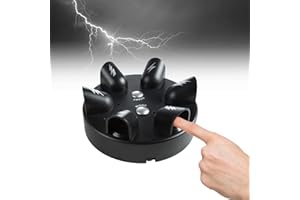 Comius Sharp Polygraph, 6 Slots Elektrischer Lügendetektor Lügner Test Desktop Spielkonsole Tricky Funny Spiel Streich Tragbar Spiel Spielzeug Neuheit Party Spiel