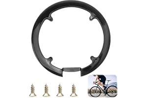 SMOMEND Copri Catena Bici, 42t, 44t, Copriruota Catena Bicicletta, Protezione Pignone, Copertura Protettiva in Plastica Leggera, Resistente all'Usura, Accessorio per Maggiore Durata e Comfort durante la Guida