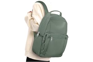 WINSPANSY Rucksack Damen,Wasserdicht Cityrucksack Handgepäck Laptop Lässig Rucksack Tasche 2 in 1 mit Laptopfach Modern Schulrucksack Reiserucksack Damen Elegant Schule Daypack Backpack Women