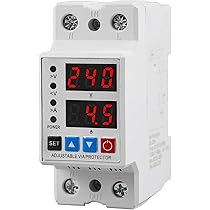 Stabilizzatore Di Tensione Relè 2P63A - Protezione Sovratensione/Sottotensione, 230V, Regolabile, Per Quadri Elettrici - Foto 4