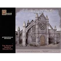 Pegasus Spiele - Rovine Gotiche In Resina Per Diorami E Giochi Di Guerra, Scala 28 Mm, Kit Montaggio Modellino