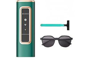 ILESTDG Luxe K IPL Device - Luxecare Hair Removal for Women & Men, Painless Laser Hair Remover, 5 Levels (Green)