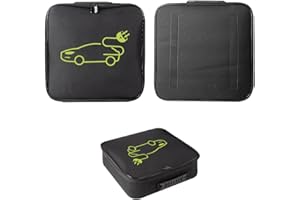 CRSUSUKJ Sac de Câble de Charge EV, Sac Câble Voiture Electrique EV Câble, EV Cable Bag Sac, Sac Organisateur pour Câbles, Sac De Transport Organisateur Pour Câble De Charge Ev Véhicule Électrique Et Hybride