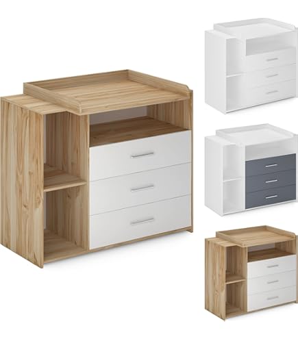 Vicco Table U00e0 Lange Nesty, Blanc, 89x99.5cm - Amazon.f