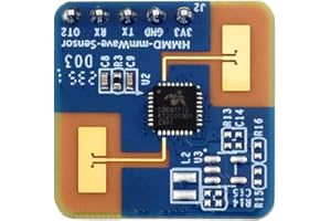 Waveshare Human Micro-Motion Detection MmWave Sensor, 24GHz MmWave Radar, Based On S3KM1110, Adopts Frequency Modulated Continuous Wave (FMCW) Technology, Compact Size And Easy Integration
