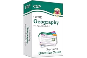 GCSE Geography AQA Revision Question Cards: for the 2026 and 2027 exams (CGP AQA GCSE Geography)