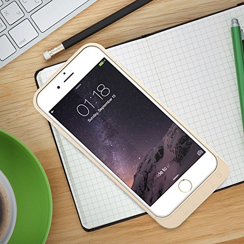 [With A Screen Protector] iPhone 6S iPhone 6 Battery Case Soconic 5800mAh Power Bank Cases for Iphone 6 6s 4.7