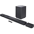 JBL Bar 1300, 11.1.4 Channel Truly Wireless Soundbar with True Dolby Atmos®, DTS:X, and MultiBeam™ Surround Sound, 10" Down-Firing Wireless Subwoofer, HDMI eARC, BT, Wi-Fi, Alexa, One App (1170W)