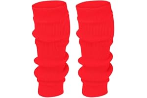 ANZEE DISCOVER THE NEW YOU ANZEE Leg Warmers for Kids Stay Warm and Stylish, Kids's Knitted Ankle Warmers 80s Party Dance Sports Yoga Accessories & Ice Skating