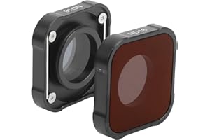 BINDPO Action Kamera ND Filter, wasserdichter Neutralfilter ND16 Optisches Glasfilter Objektiv Zubehör für 9