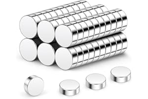 Wukong N45 Mini imanes fuertes, 3 x 1 mm, 60 unidades, imanes de neodimio, pequeños pero fuertes, para frigorífico, oficina, impresora 3D, modelo y proyecto de bricolaje