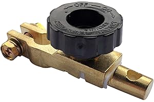 Top Post Battery Disconnect Switch, Ampper Battery Master Switch Isolator for 11-13 MM Battery Terminal Negative
