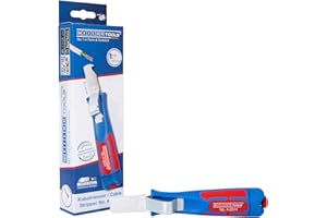 WEICON TOOLS Coltello per Cavi No. 4-28 H, strumento di spelatura per cavi da 4 a 28 mm, con lama a uncino, Made in Germany