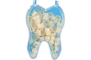 PONGNAS 50 sztuk korony zęba, 2 rodzaje tymczasowej odpornej korony zęba w różnych rozmiarach Pielęgnacja jamy ustnej Korona zęba przedniego (Denti posteriori)