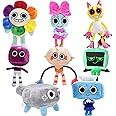 Kouipoie Dandy's World Plush Toy,13" Soft Stuffed Animal Toy,Cute Plushies for Kids, for Aged 4 5 6 7 8 9 10+ Years Old Boys Girls and Fans,Great for Christmas,Birthdays. (8PCS)