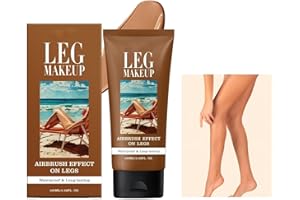 BQQCOB Waterproof Leg Makeup Cream - Cover Veins, Stretch Marks | Natural Finish, Long-Lasting, 3 Shades